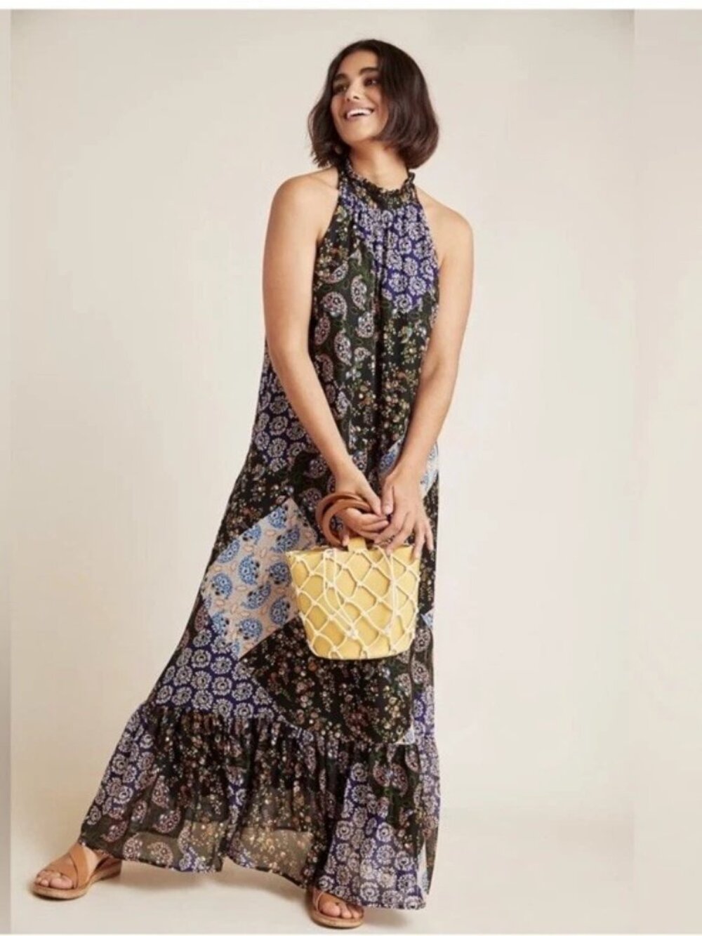 Maeve Katrina Patchwork Dress